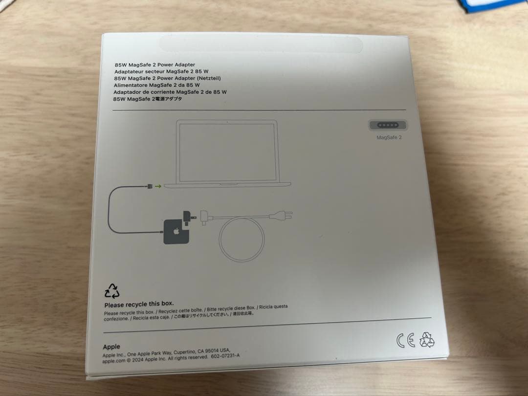 MacBookアクセサリー Apple 85W MagSafe 2 Power Adapter