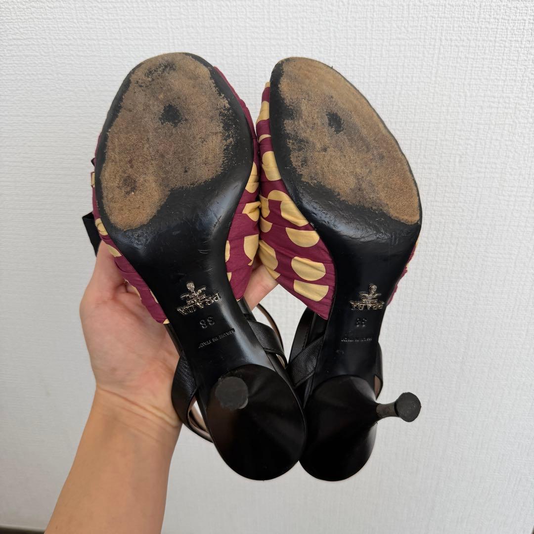 【希少価値高！】PRADA プラダ RIBBON PUMPS SHOES