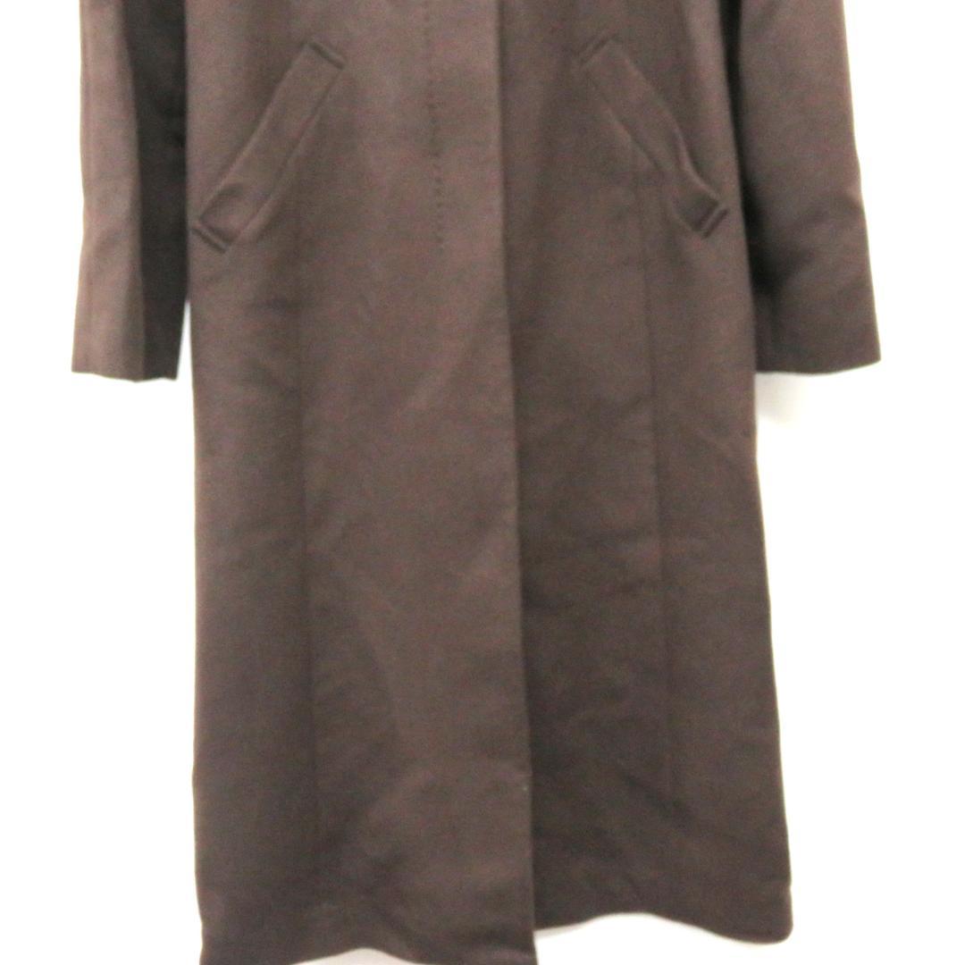 DAKS ダックス カシミヤ　ロングコート　ブラウン　サイズ　38　レディース