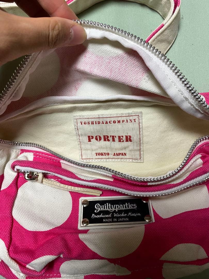 WACKO MARIA ワコマリア✖️ポーター ウエストポーチ　ボディバッグ