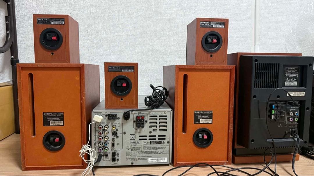 ONKYO CD・MD・カセットデッキ 5スピーカー