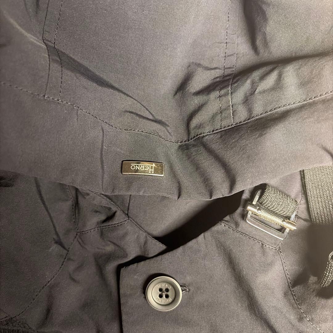 HERNO ヘルノ パフィコットン ミドルゲージ フード付 ニット