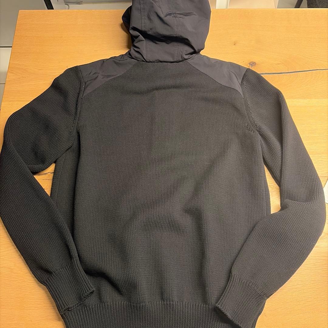 HERNO ヘルノ パフィコットン ミドルゲージ フード付 ニット