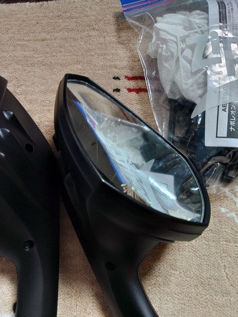 リブラ2 ナポレオン　カウリングミラー 左右セット エアロデザイン