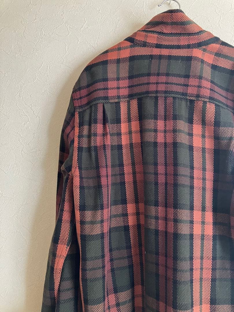 OUTERKNOWN アウターノウン肉厚ブランケットシャツ