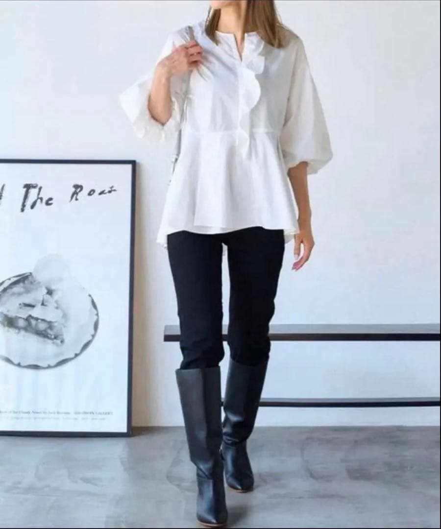 【新品未使用】Mazell 撥水加工インヒールロングブーツ　ヨンアさん着用