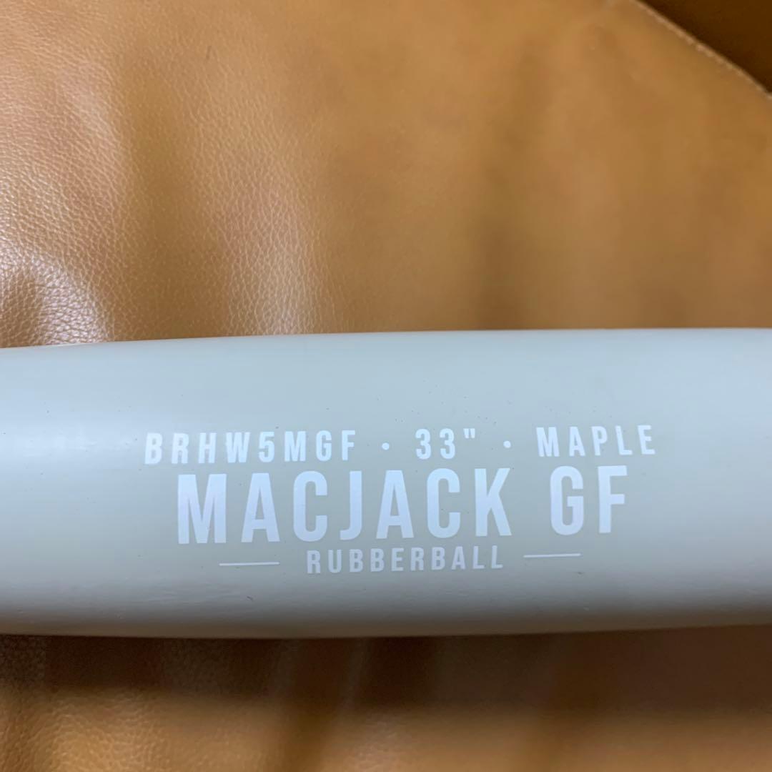 m*ん様 ローリングス 軟式木製バット　マックジャック