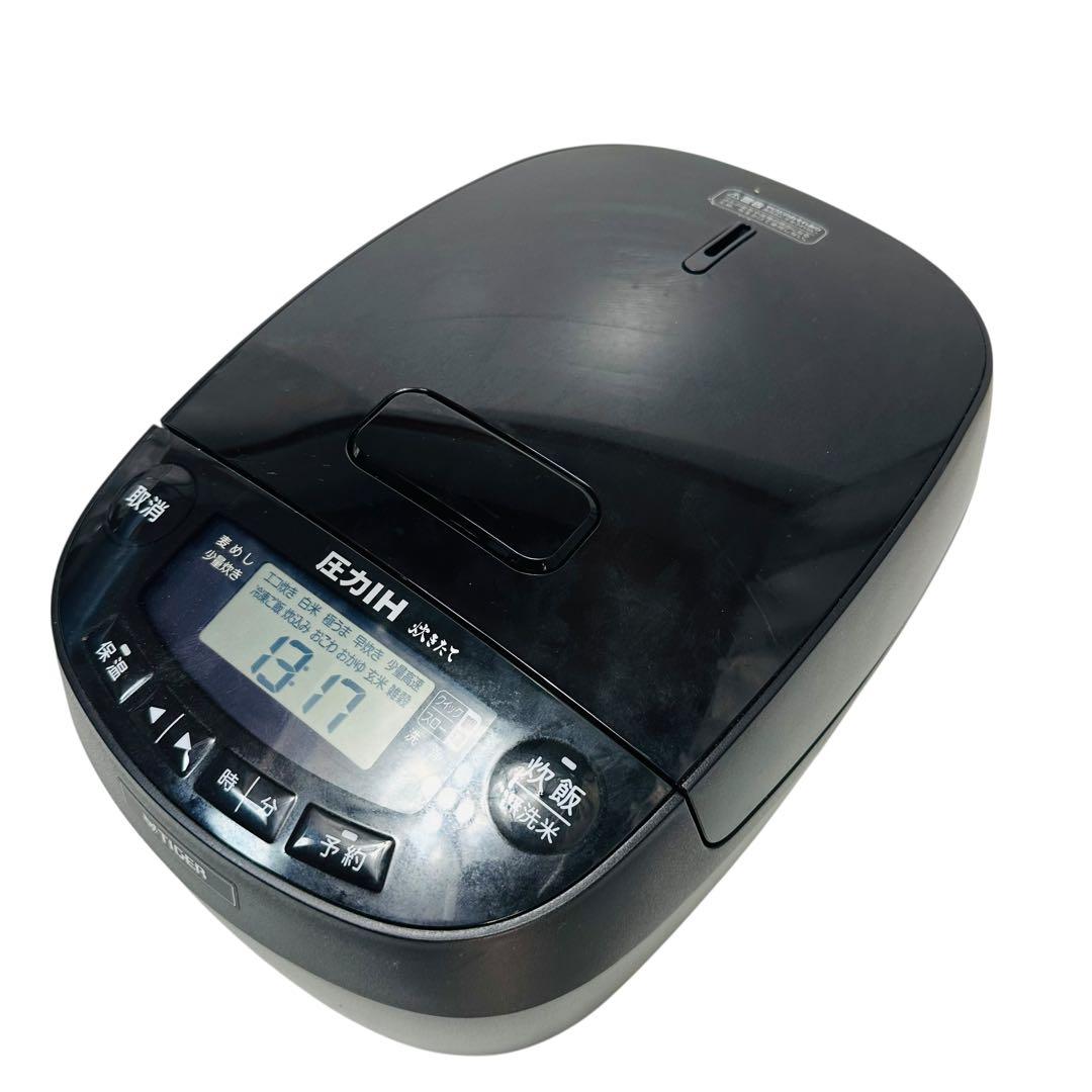 ★美品★ タイガー JPV-C100 真空圧力IH炊飯ジャー5.5合炊き 炊飯器
