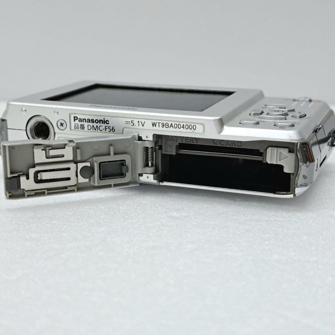パナソニック LUMIX DMC-FS6 シルバー デジカメ 稼働品