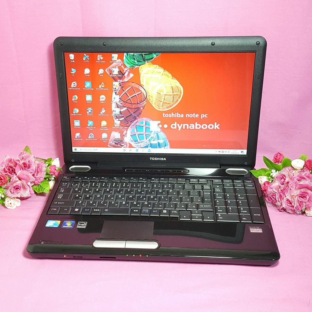 WINDOWS10✿Dynabook✿CORE-2✿大容量HDD✿メモリ4G