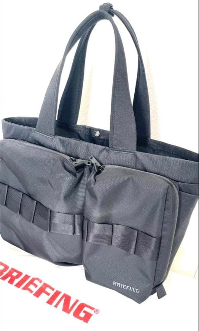 【新品同様】BRIEFING トートバッグ SW WIDE オールブラック
