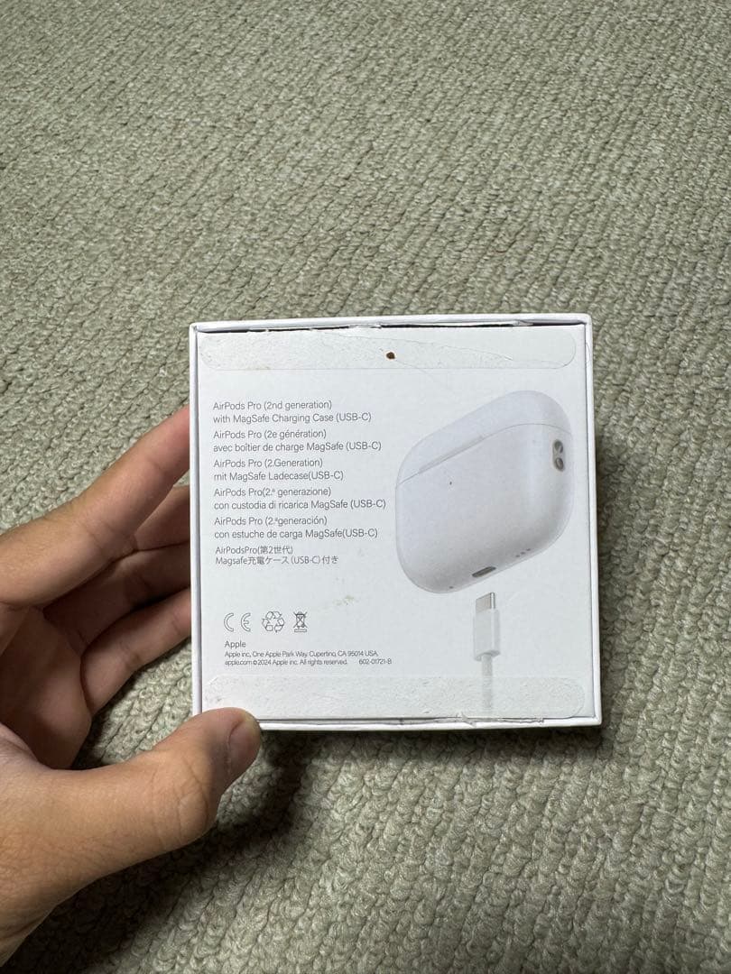 Apple AirPods Pro本体 ホワイト 充電ケース付き