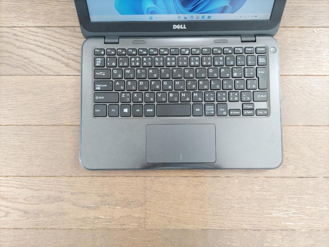 美品　DELL 小型軽量 Windows11 オフィス2019　バッテリー可