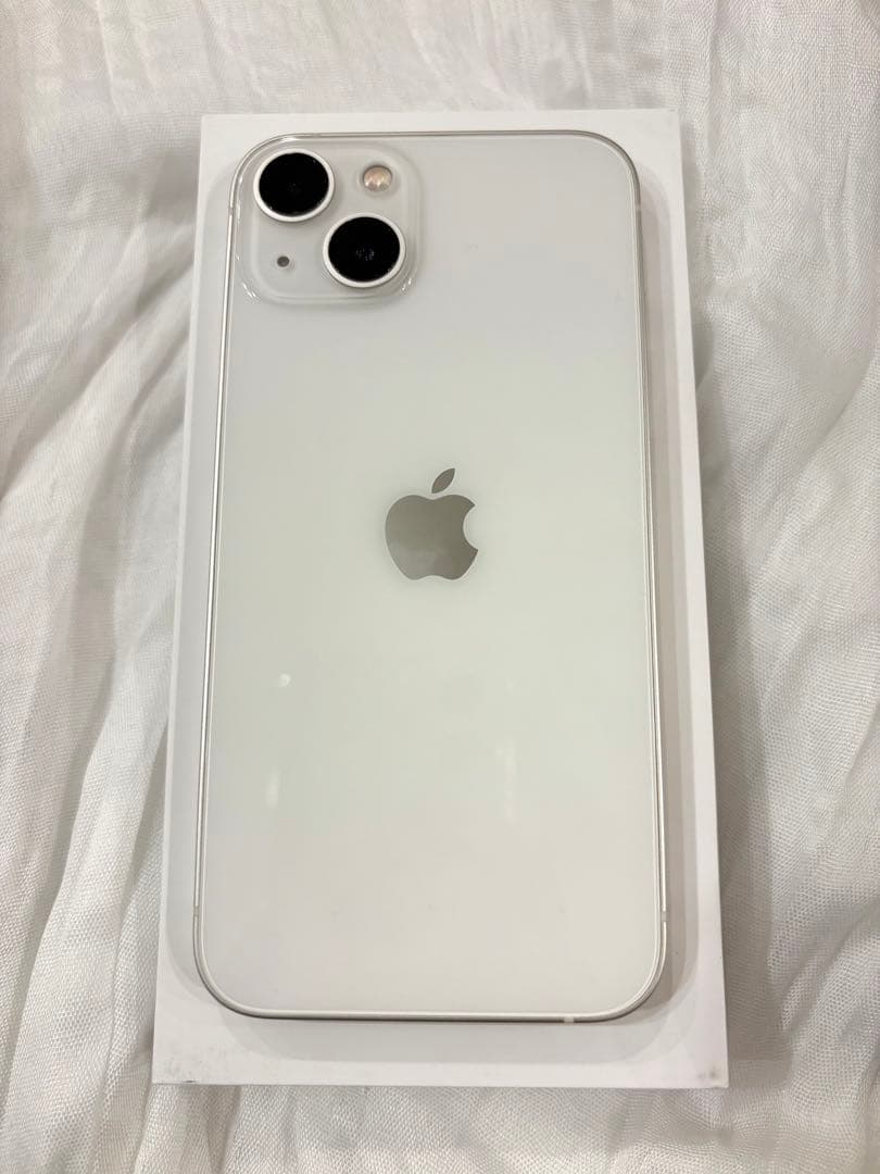 iPhone13 256GB SIMフリー スターライト バッテリー89%