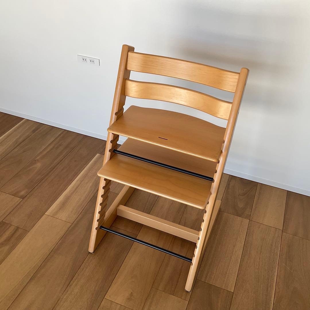 【ストッケ】 シリアル6トリップトラップ　キッズチェア　ベビーチェア　ハイチェア