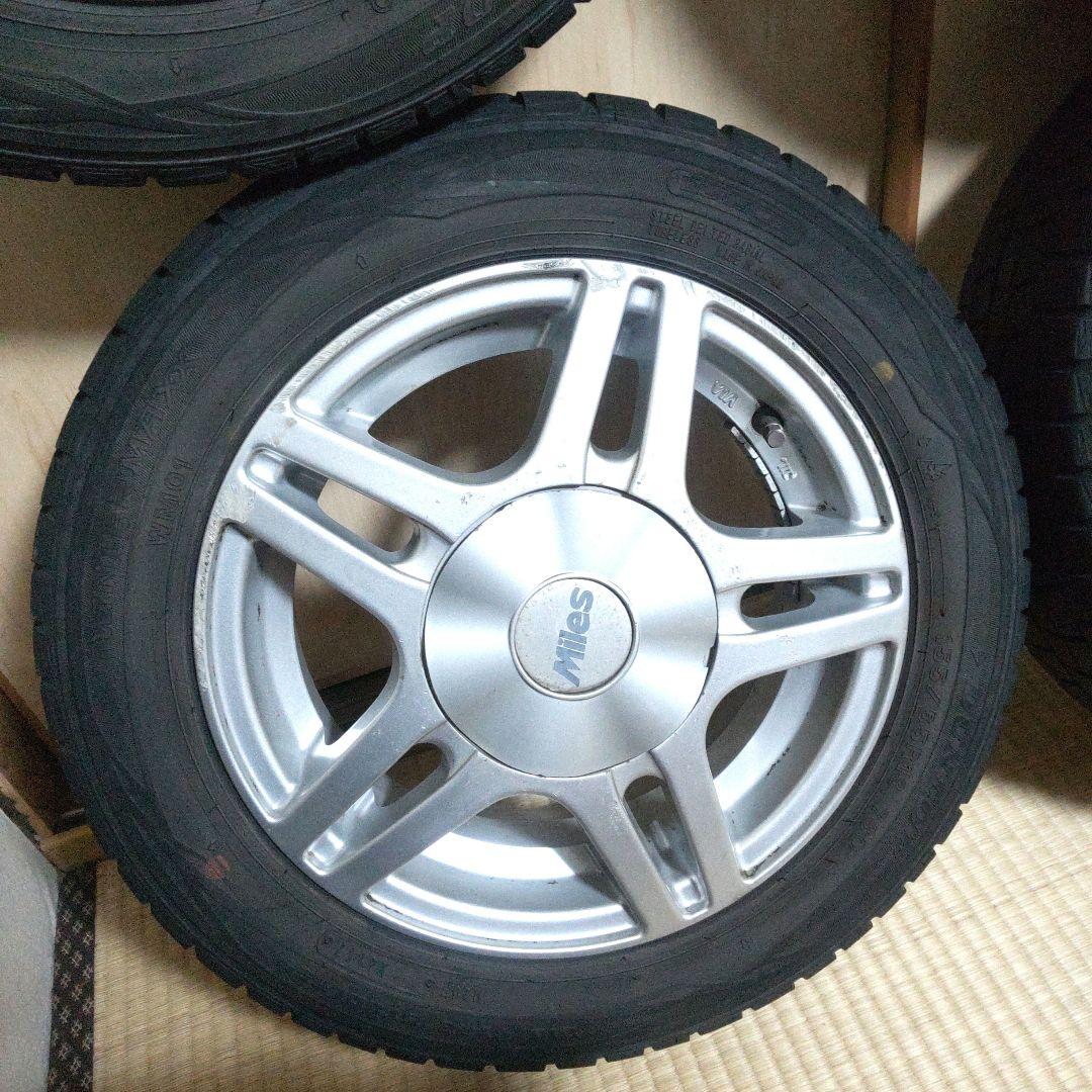 アルミホイール付きスタッドレスタイヤ 155×65R13