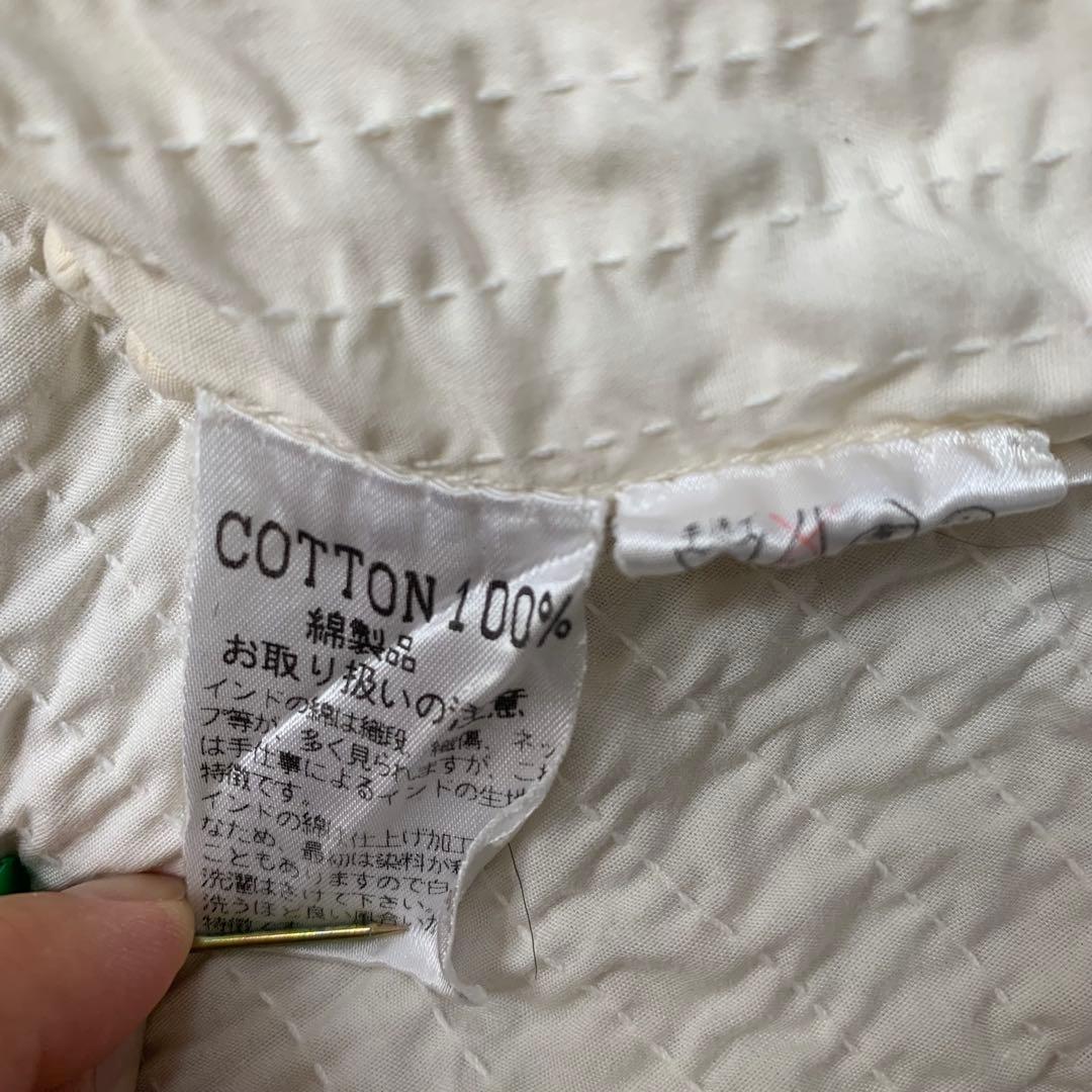 ni 　ASHA by MDSイッセイミヤケ　インド綿　シャツ　シワ加工