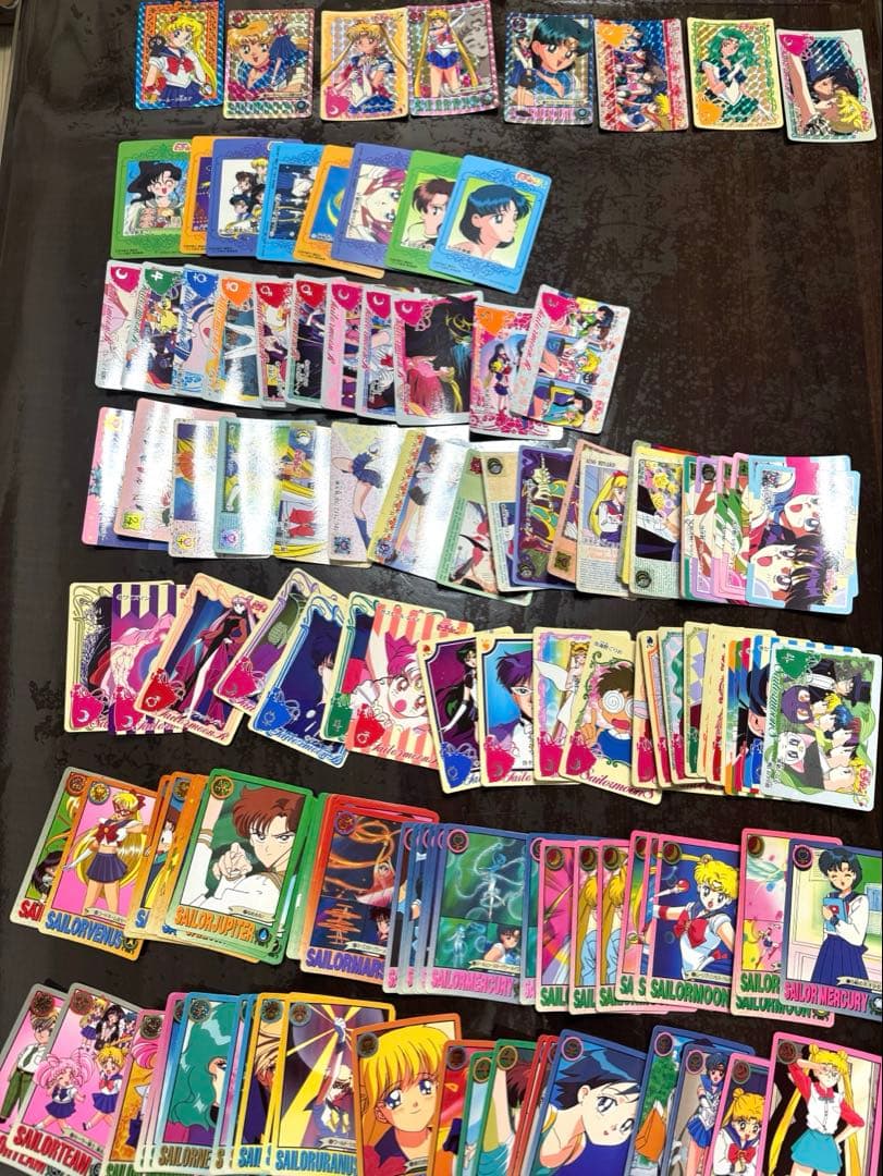 セーラームーン カードダス 137枚まとめ売り キラ8枚 ネプチューン他