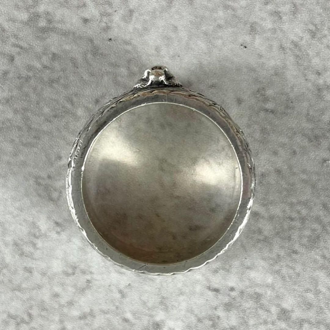 【極美品】GUCCI シルバーリング 23号 キャット インターロッキング