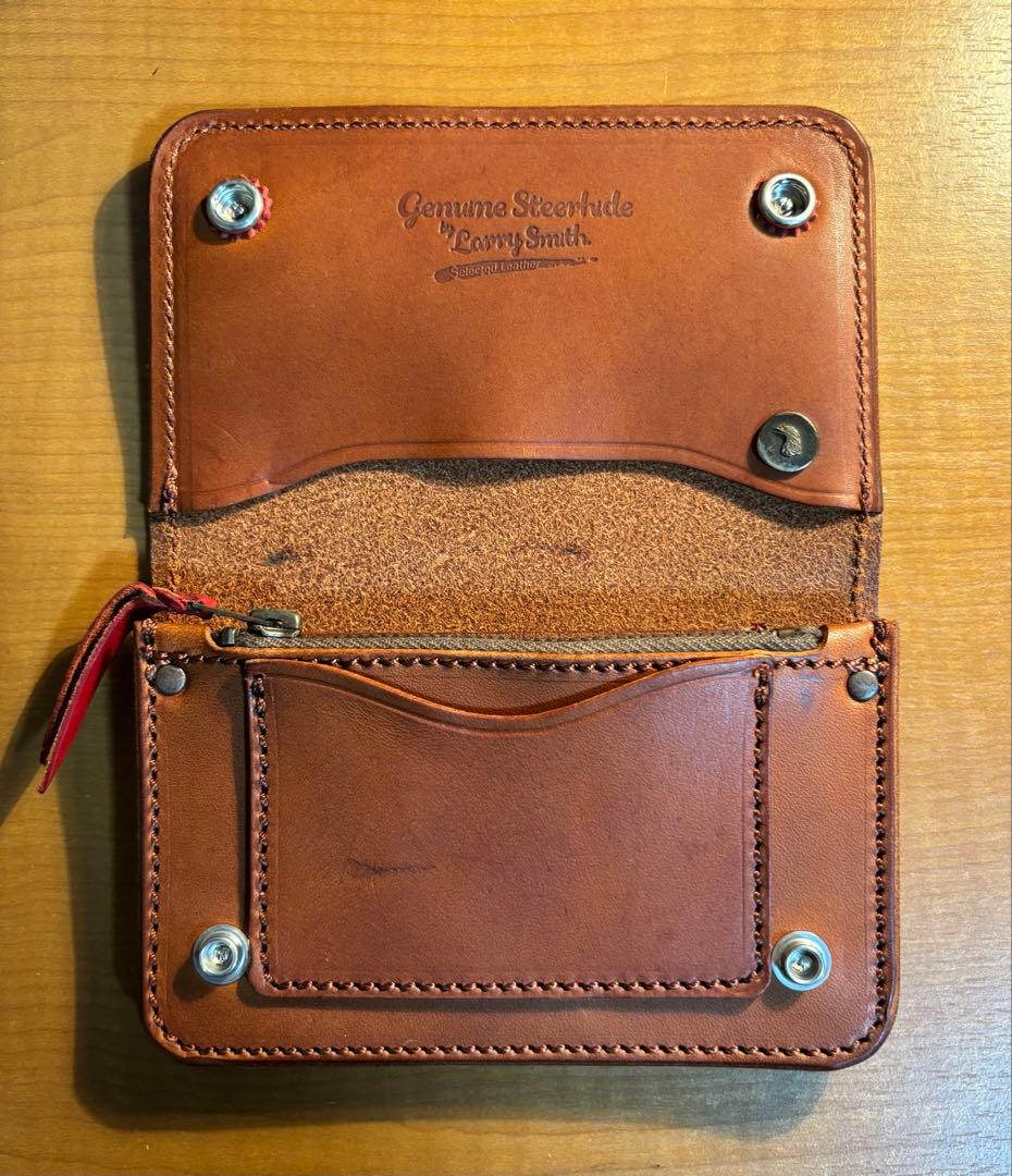 LARRY SMITH（ラリースミス）レザーケース ブラウン