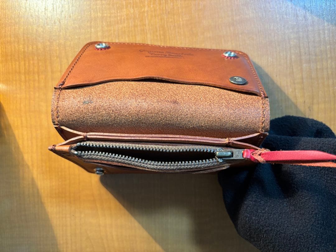 LARRY SMITH（ラリースミス）レザーケース ブラウン