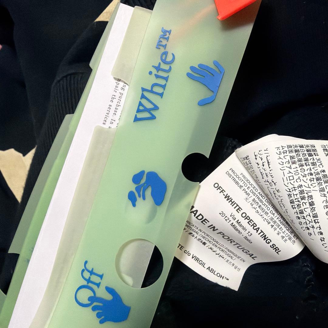 OFF-WHITE クロスアロー 両面ロゴ パーカー