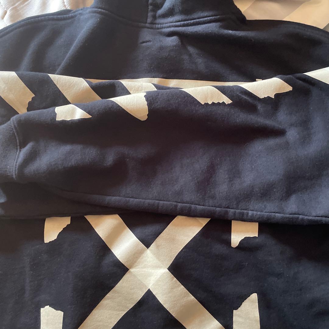 OFF-WHITE クロスアロー 両面ロゴ パーカー