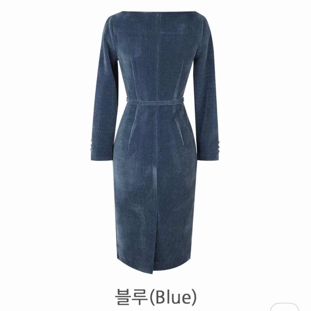 DHOLIC ベロアワンピース Sサイズ