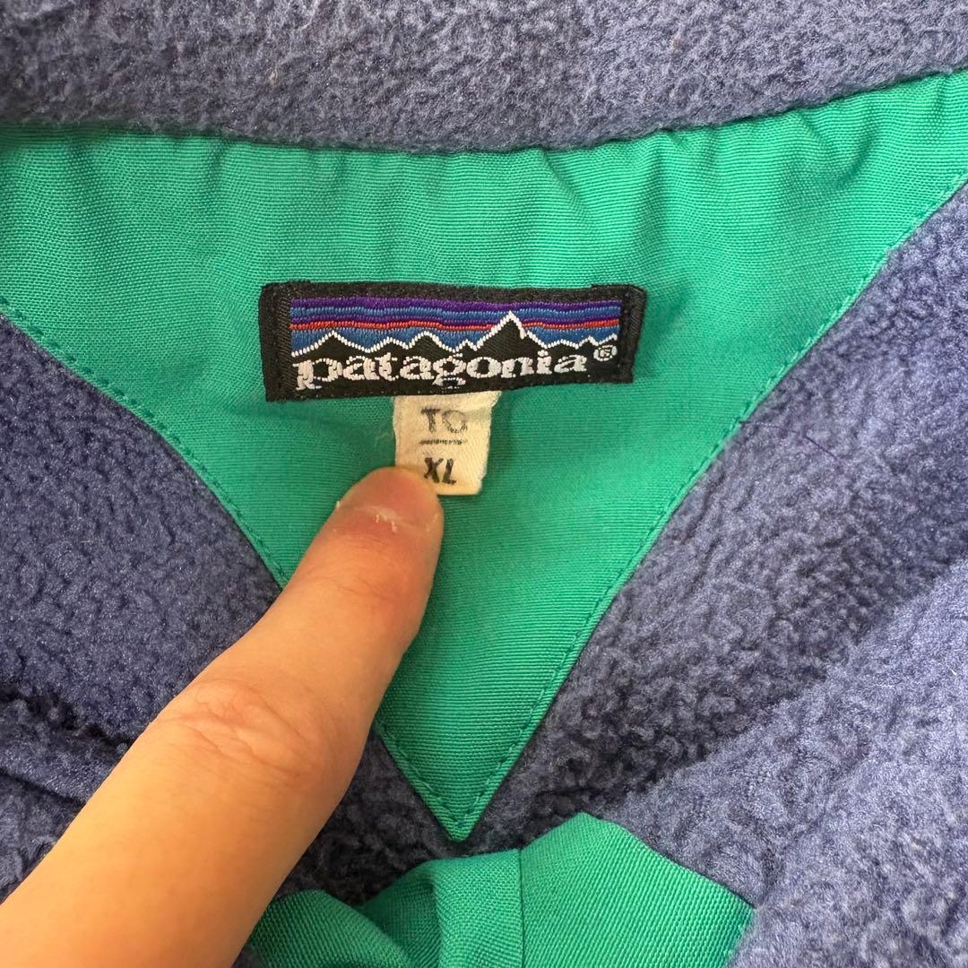 80s 90s patagoniaパタゴニア　シンチラ フリース プルオーバー
