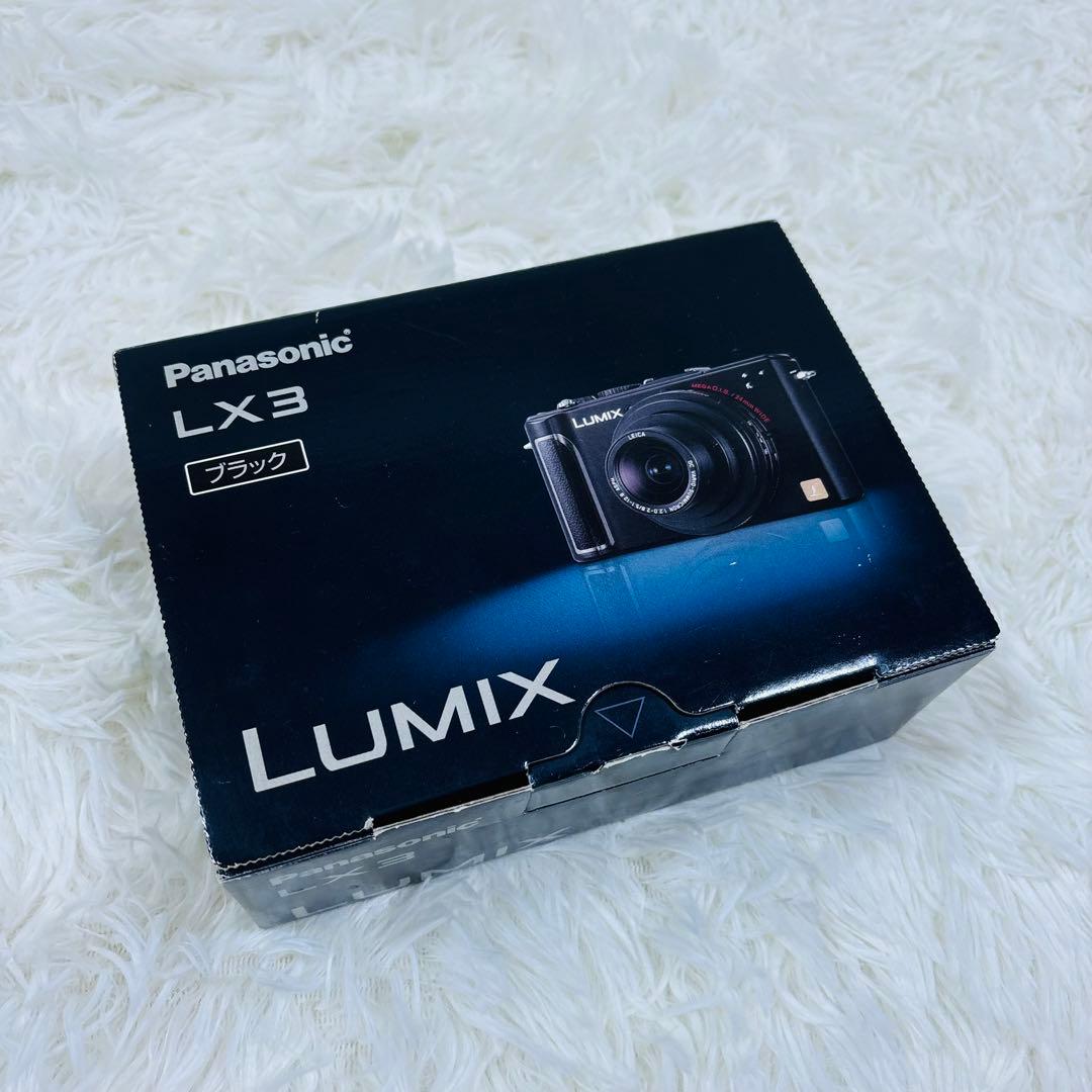 【極美品】Panasonic LUMIX LX3 デジカメ　ブラック