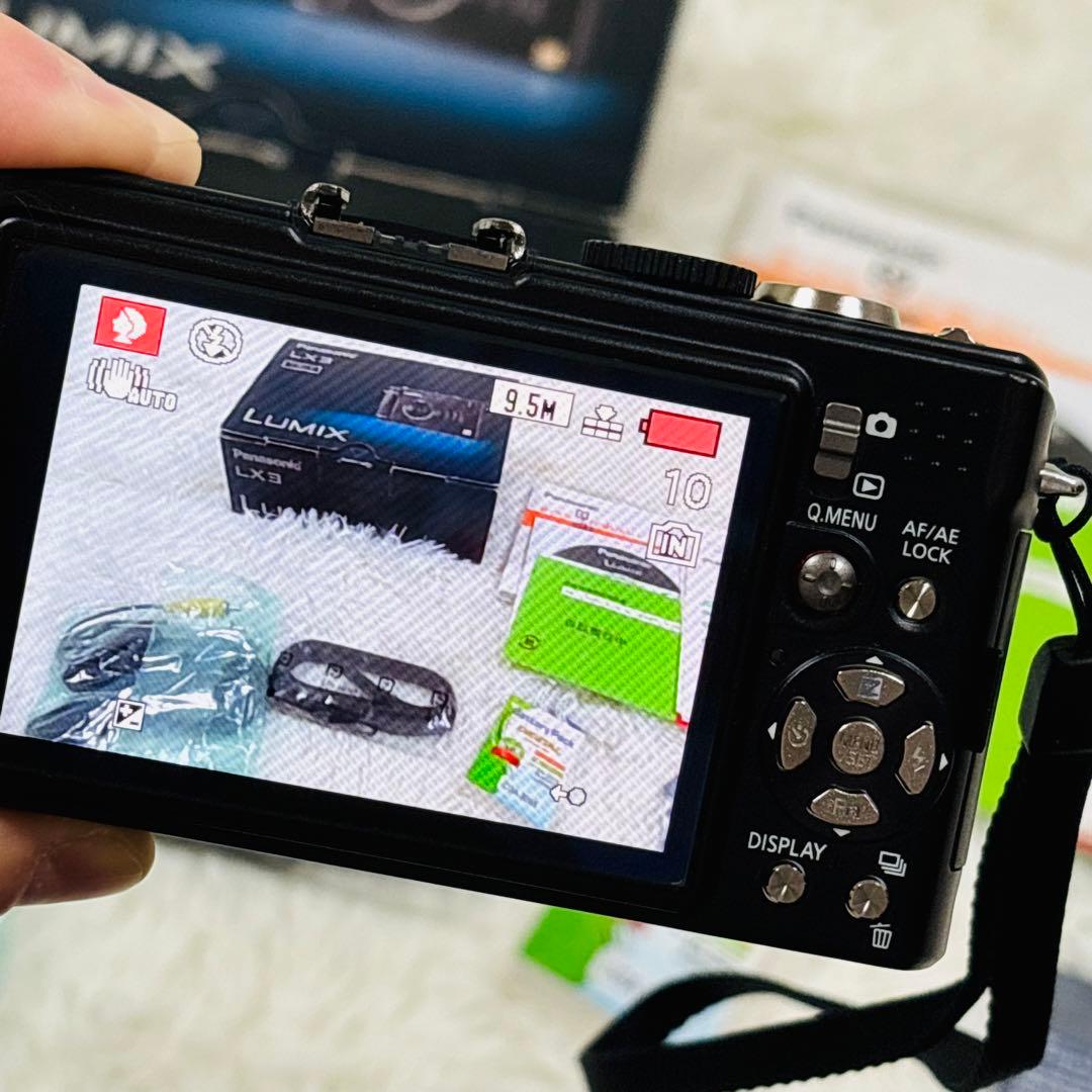 【極美品】Panasonic LUMIX LX3 デジカメ　ブラック