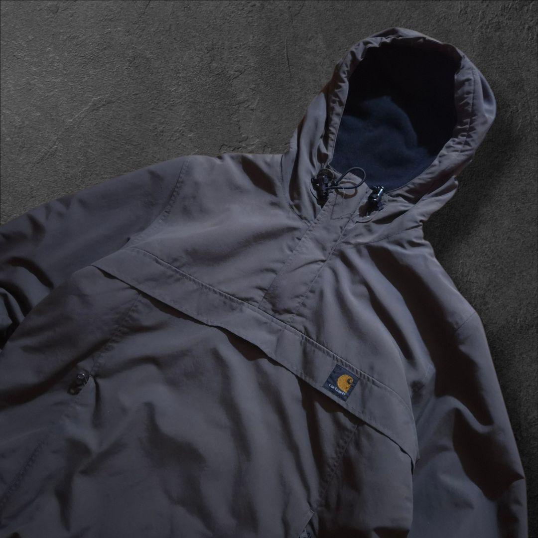 Carharttカーハート ハーフジップ アノラックパーカーニンバスプルオーバー