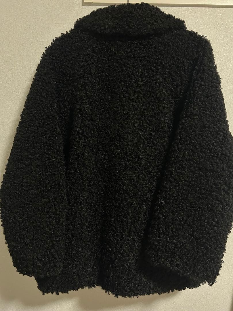 MUHET プードルシャギーダッフルコート