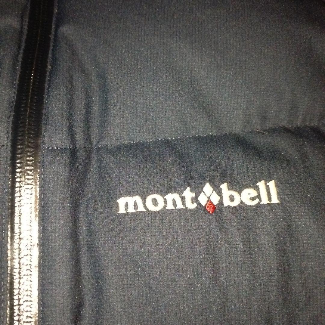 モンベル　パーマフロストライトダウンパーカー　ゴアテックス　M　紺　美品
