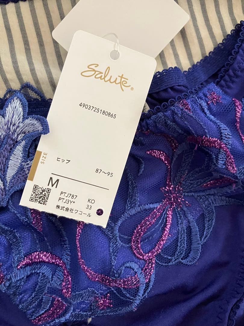 専用品　サルート E75 87グループ　VIVA LINEブラ　上下セット