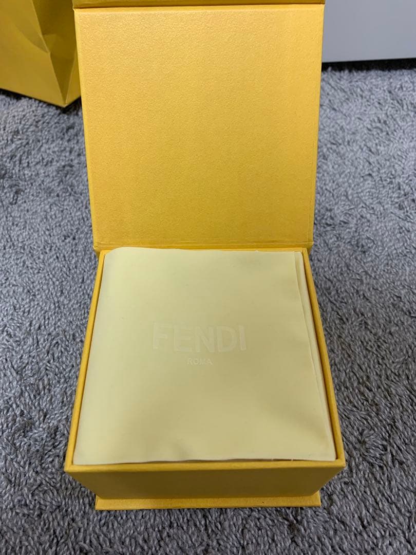 【S】FENDI シルバー チェーンブレスレット