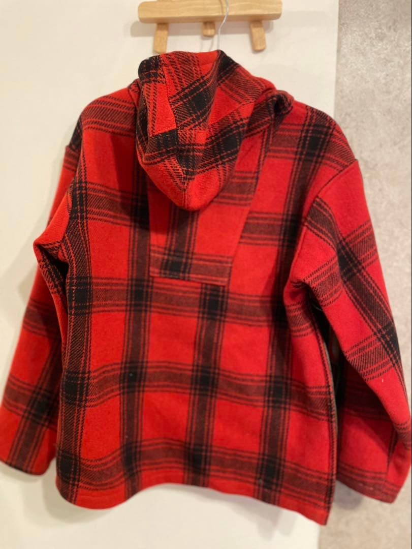 WAREHOUSE チェック　ウール　プルオーバー