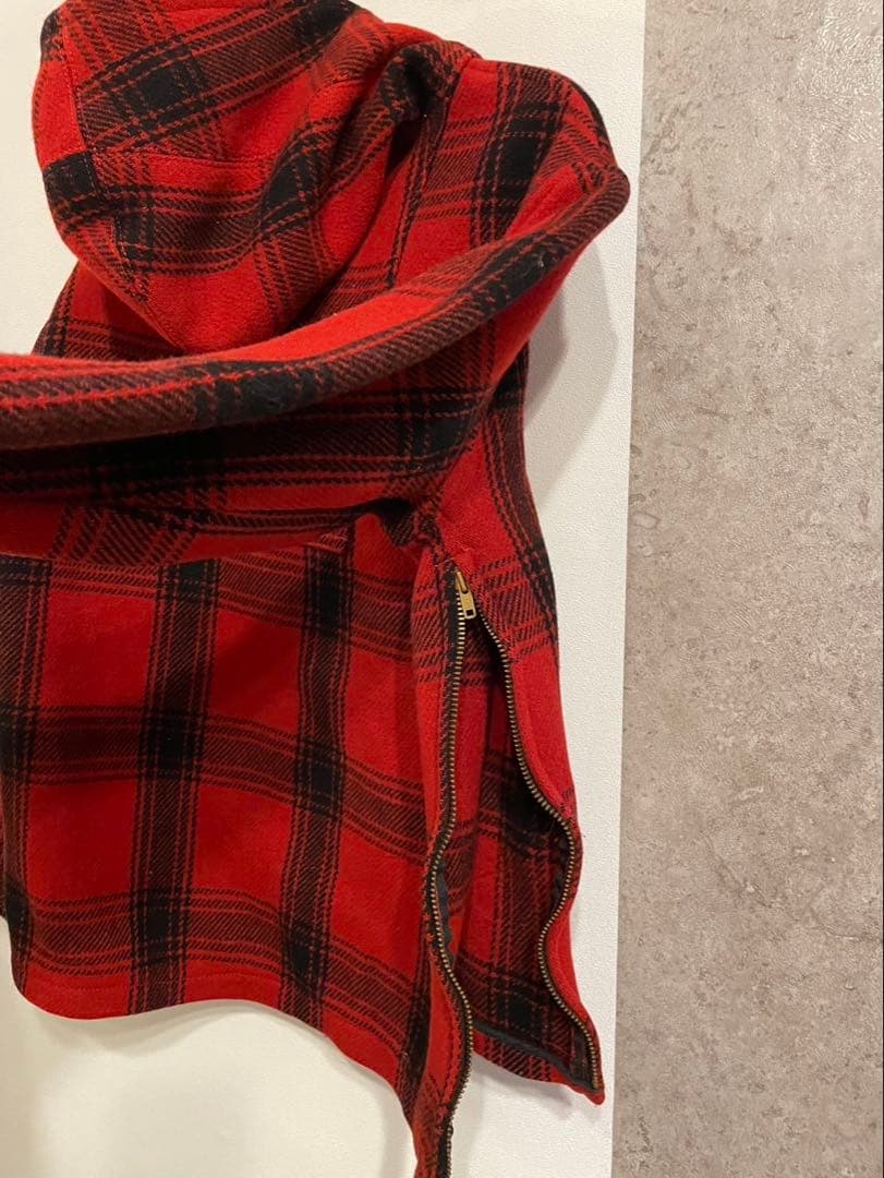 WAREHOUSE チェック　ウール　プルオーバー