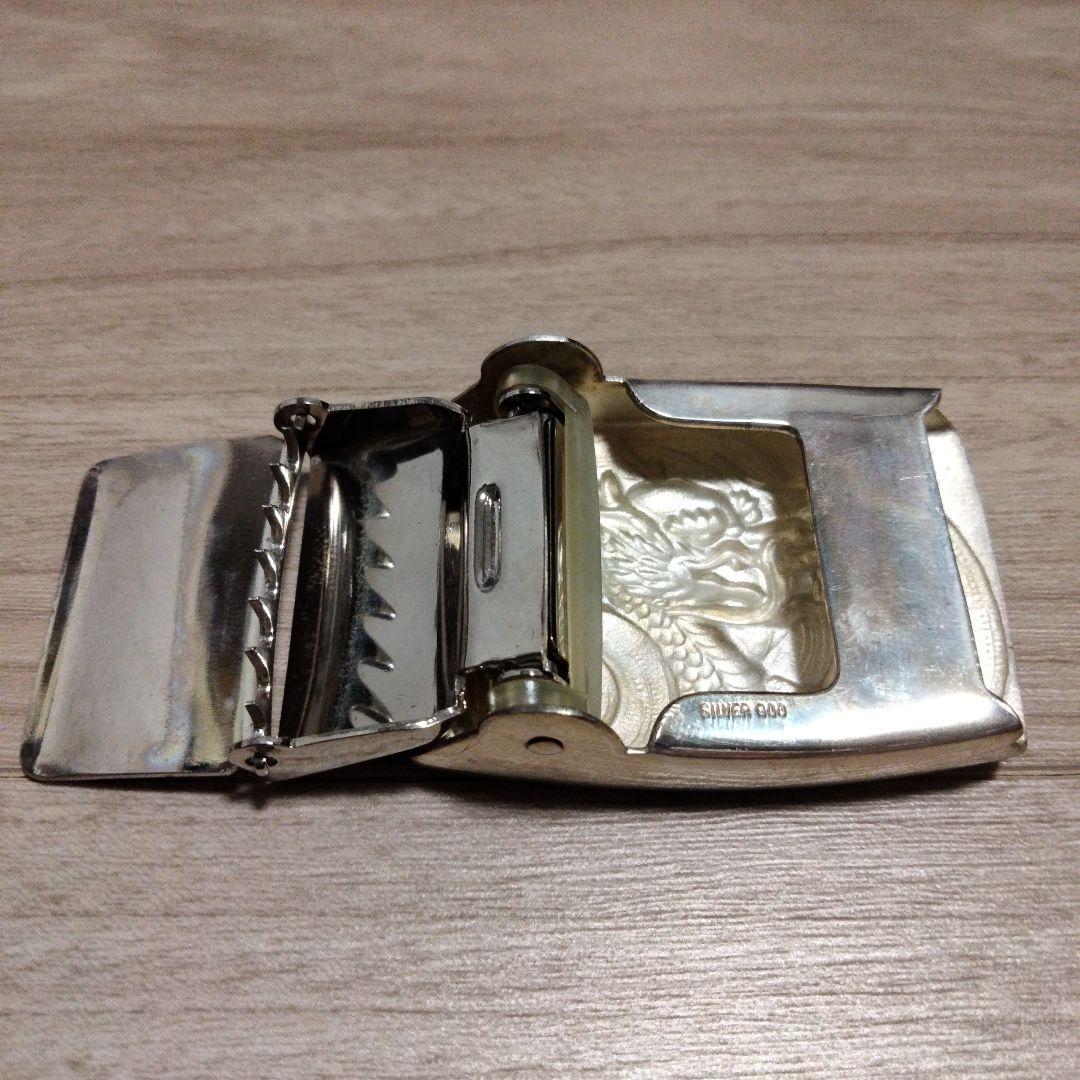 NONSEIP SILVER 900 バックル ドラゴン