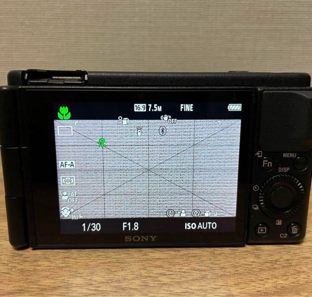 最終値下げ　美品 Sony VLOGCAM ZV-1 コンパクトデジタルカメラ