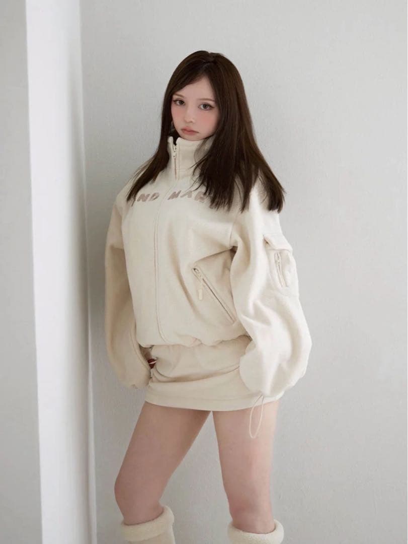 and mary Mary logo fleece skirt【正規品】