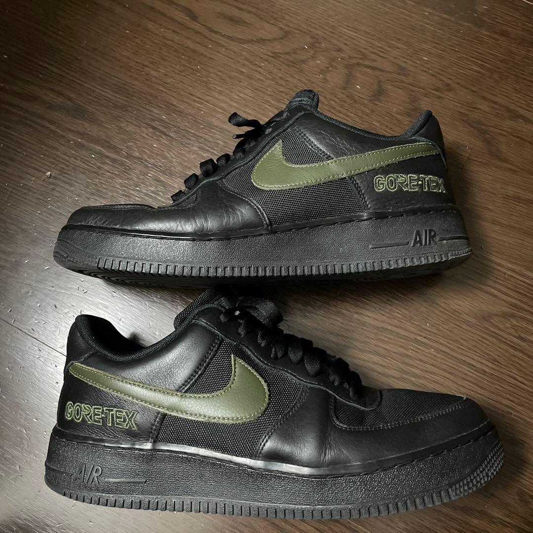 ナイキ　エアフォース1 ゴアテックス　ブラック　NIKE Air Force1