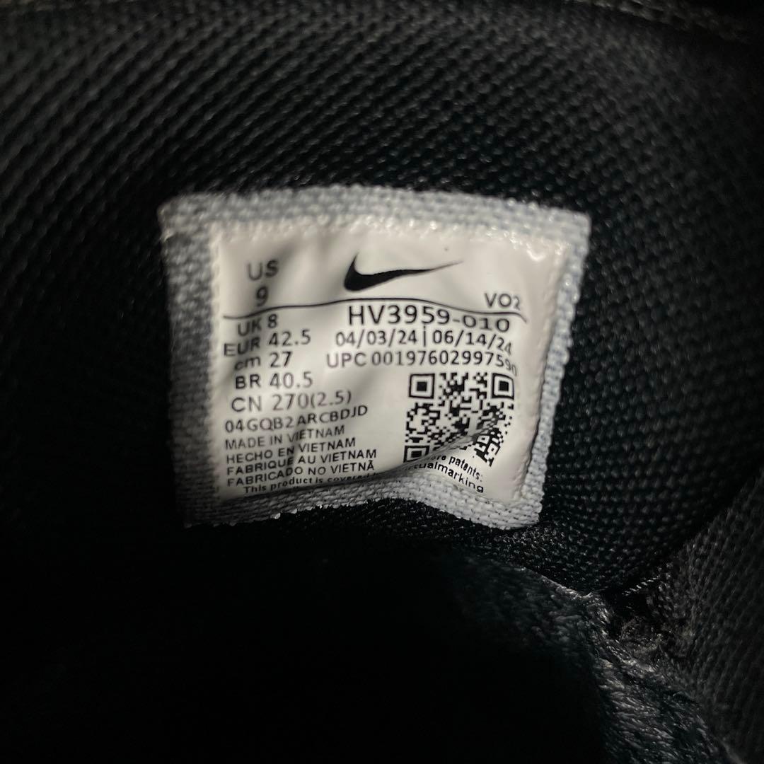 ナイキ　エアフォース1 ゴアテックス　ブラック　NIKE Air Force1