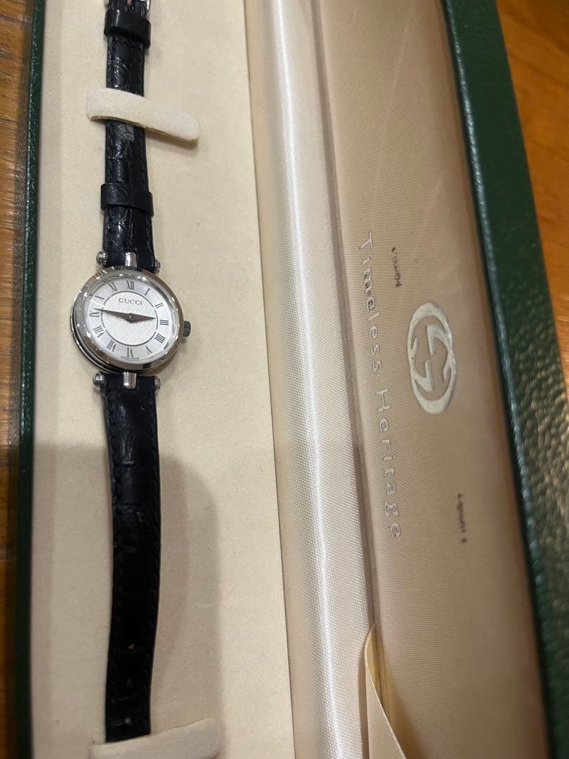 オールドGUCCI 腕時計　レディース　ジャンク品