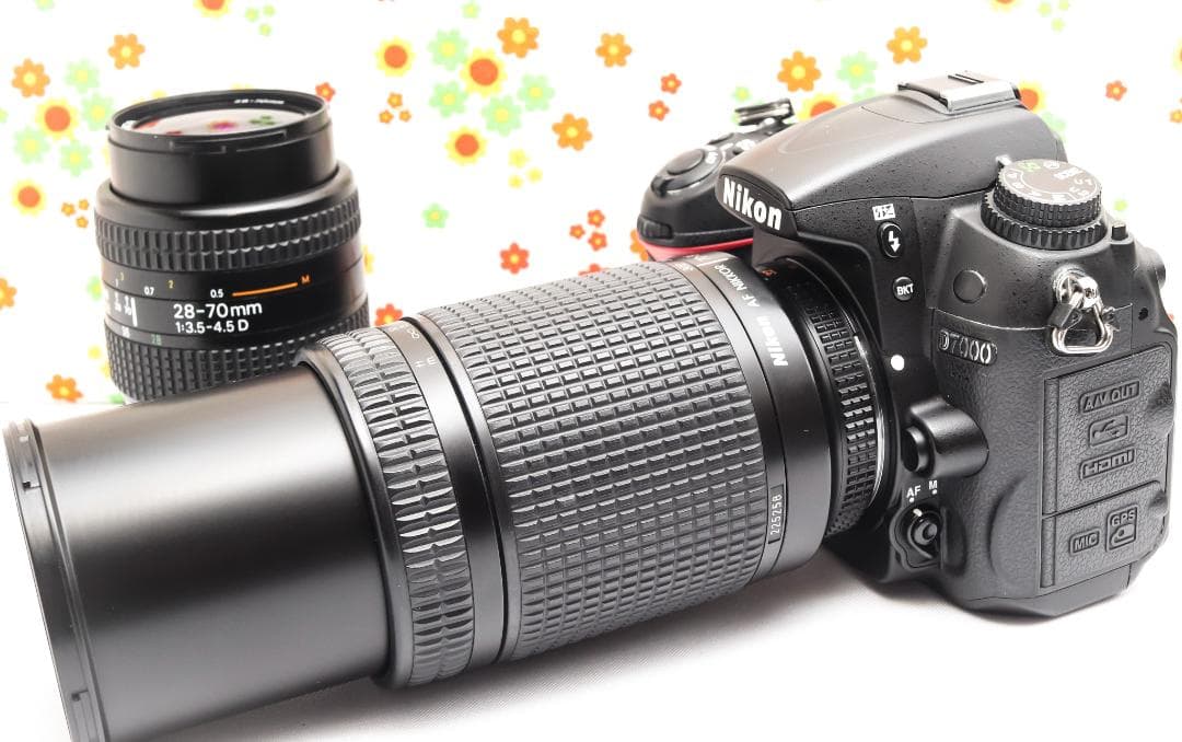 Nikon D7000 ☆撮影の幅広がる2本レンズ☆スマホに転送☆入門セット！