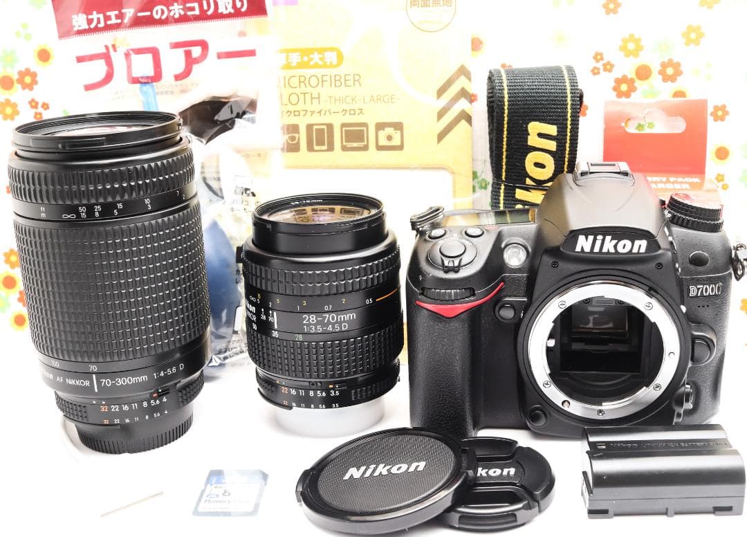 Nikon D7000 ☆撮影の幅広がる2本レンズ☆スマホに転送☆入門セット！