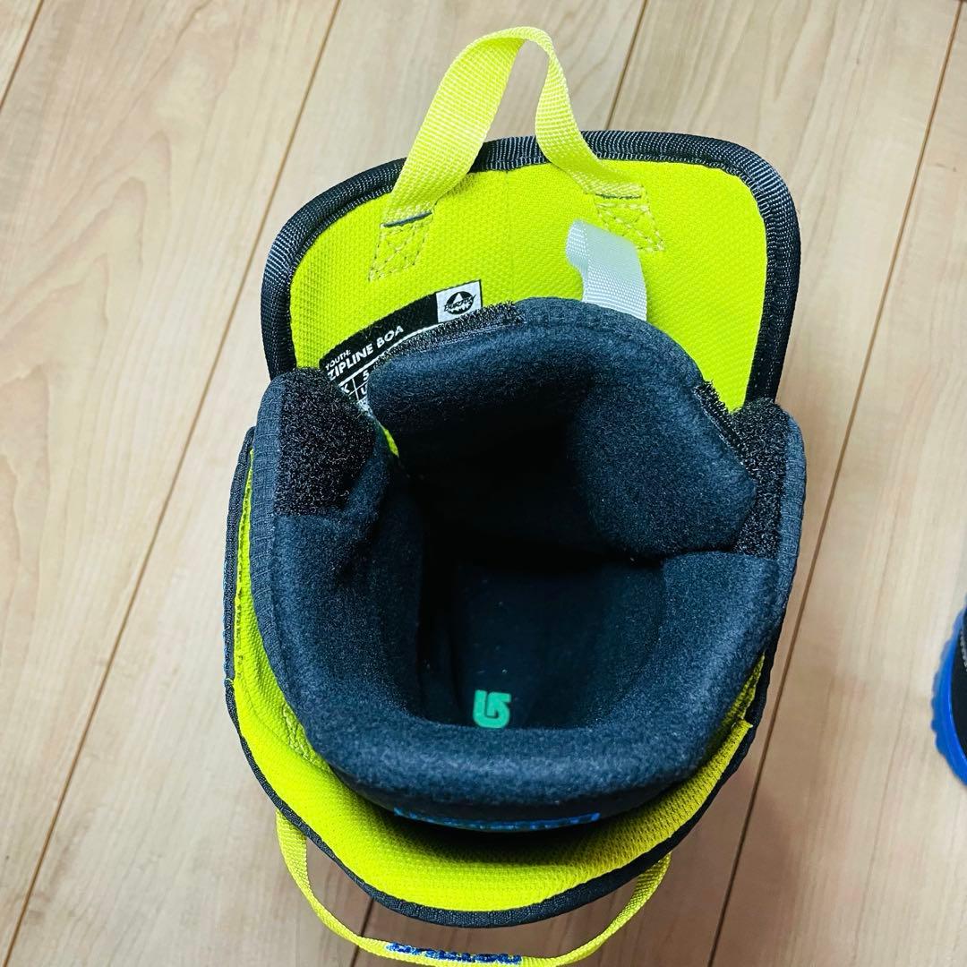 【極美品】BURTON スノーボードブーツ　キッズ　24センチ　Zipline