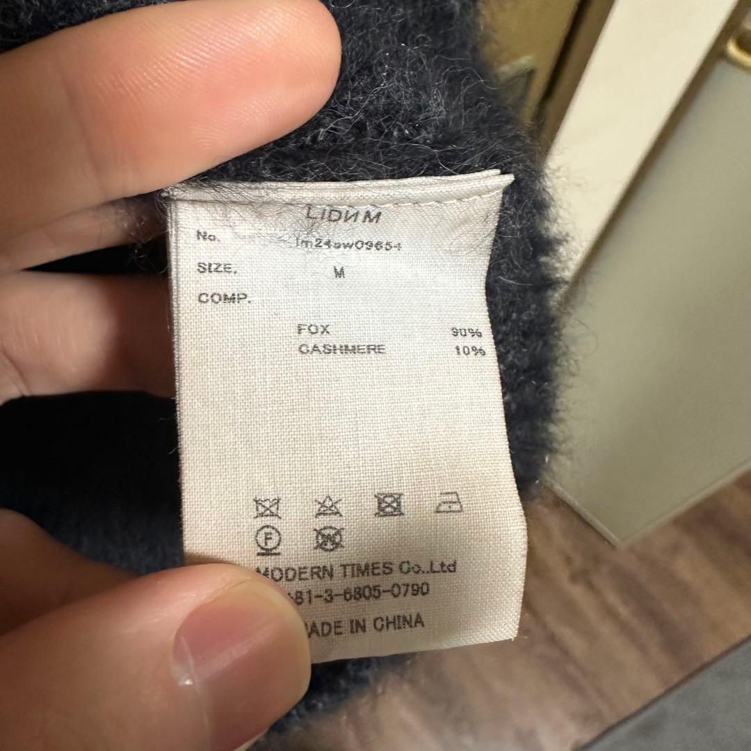 FOX CASHMERE KNIT 24AW サイズM