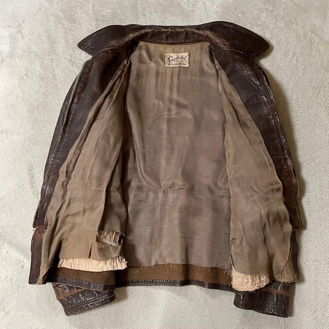 専用50's Vintage Sportclad製ホースハイドスポーツジャケット