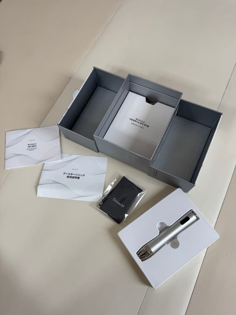 【美顔器】Glow.M BOOOSTER SONIC ブースターソニック